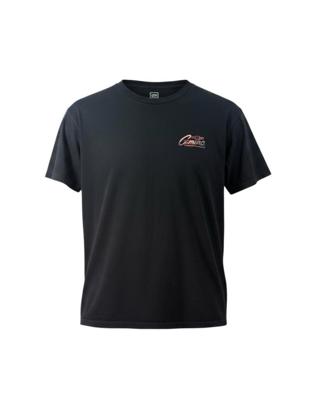 Chevrolet Camaro American Muscle Black Graphic Tee Size L I151